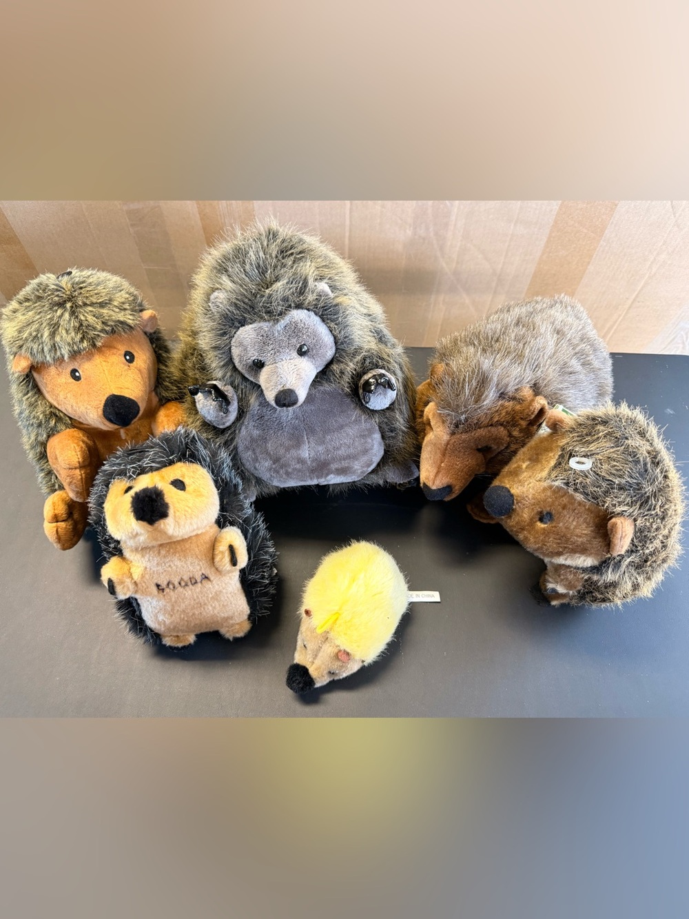 Hedgehog Stuffed Animal Lot